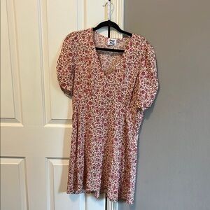 Floral V-Neck Dress